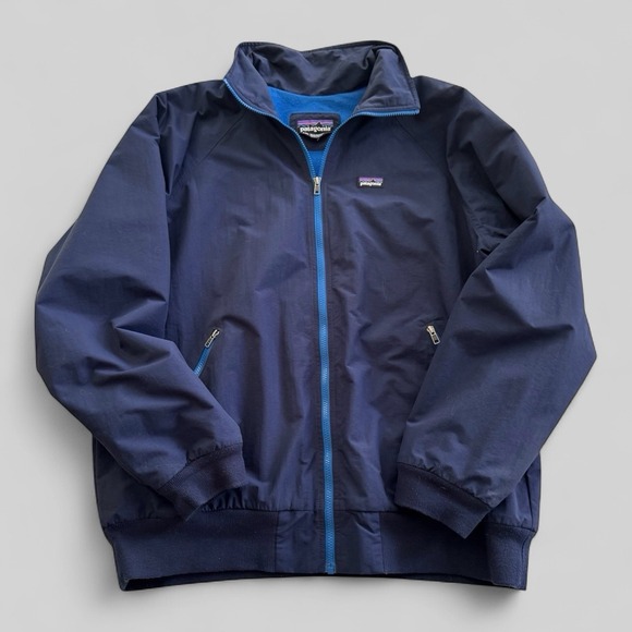Patagonia Vintage Shelled Synchilla Bomber Jacket Men XXL Navy